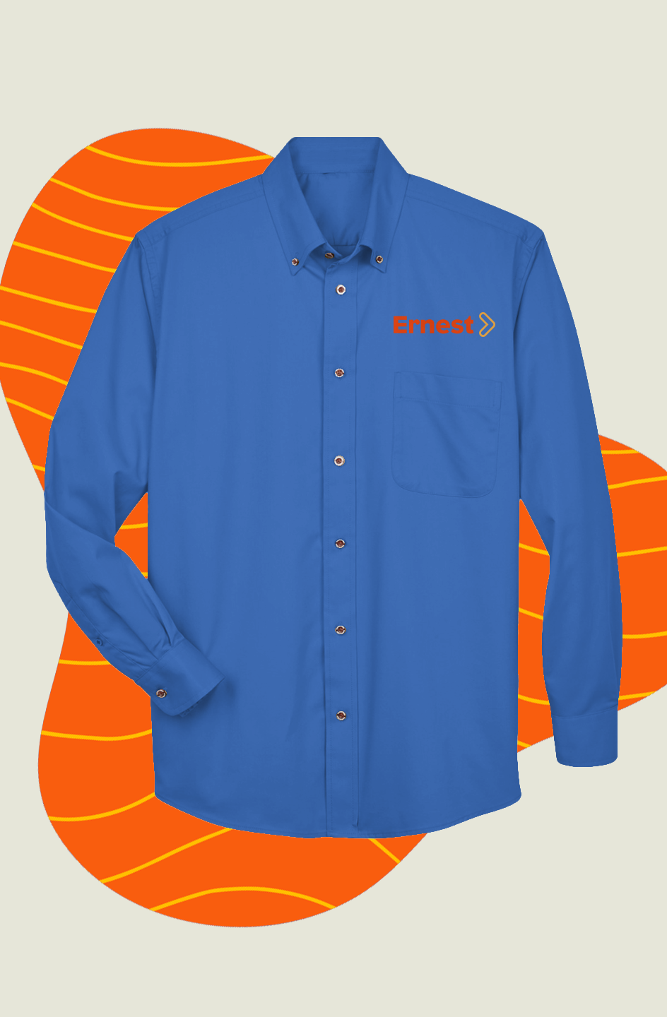 Long-Sleeve Twill Shirt - Men's