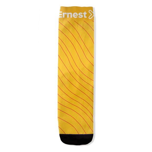 All-Over Print Socks (Yellow)