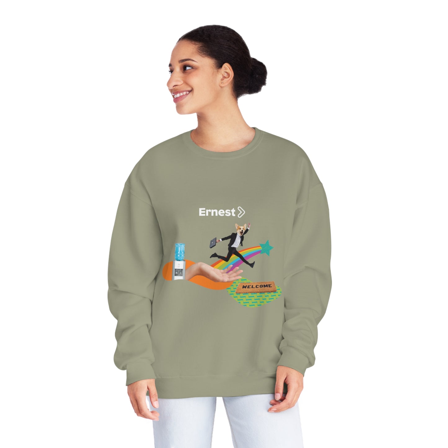 Ernest Crewneck Sweatshirt - Welcome