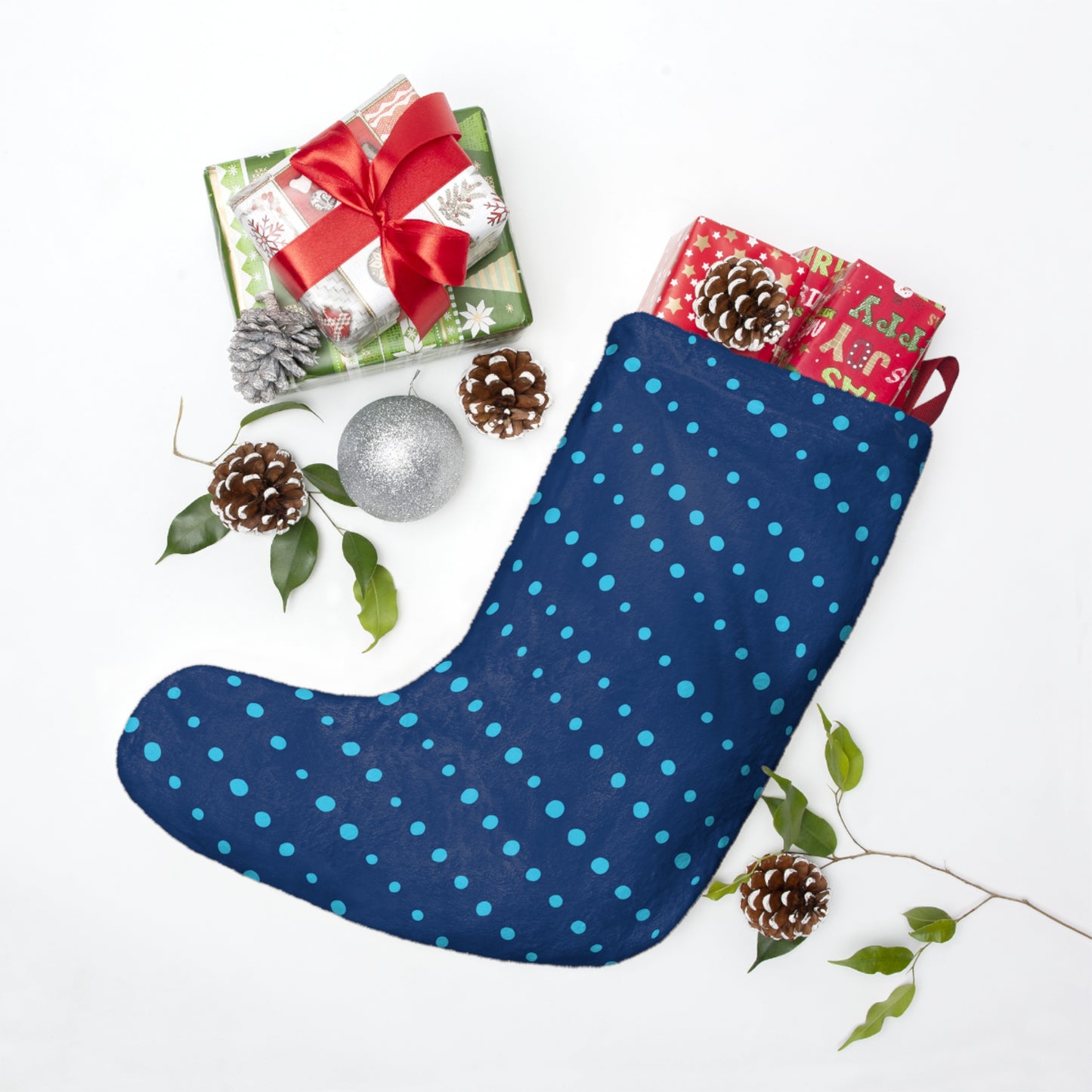 Christmas Stocking (Blue)