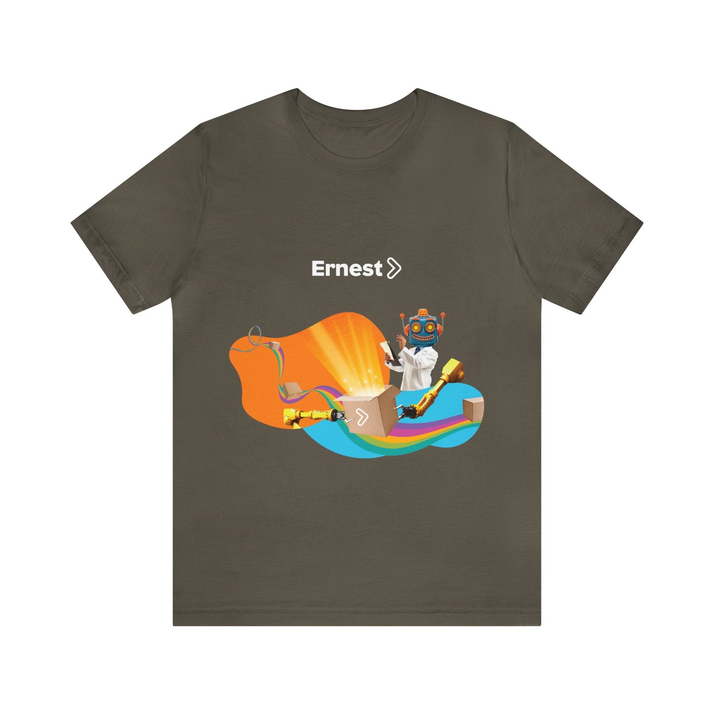 Ernest Short Sleeve Tee - National Collage