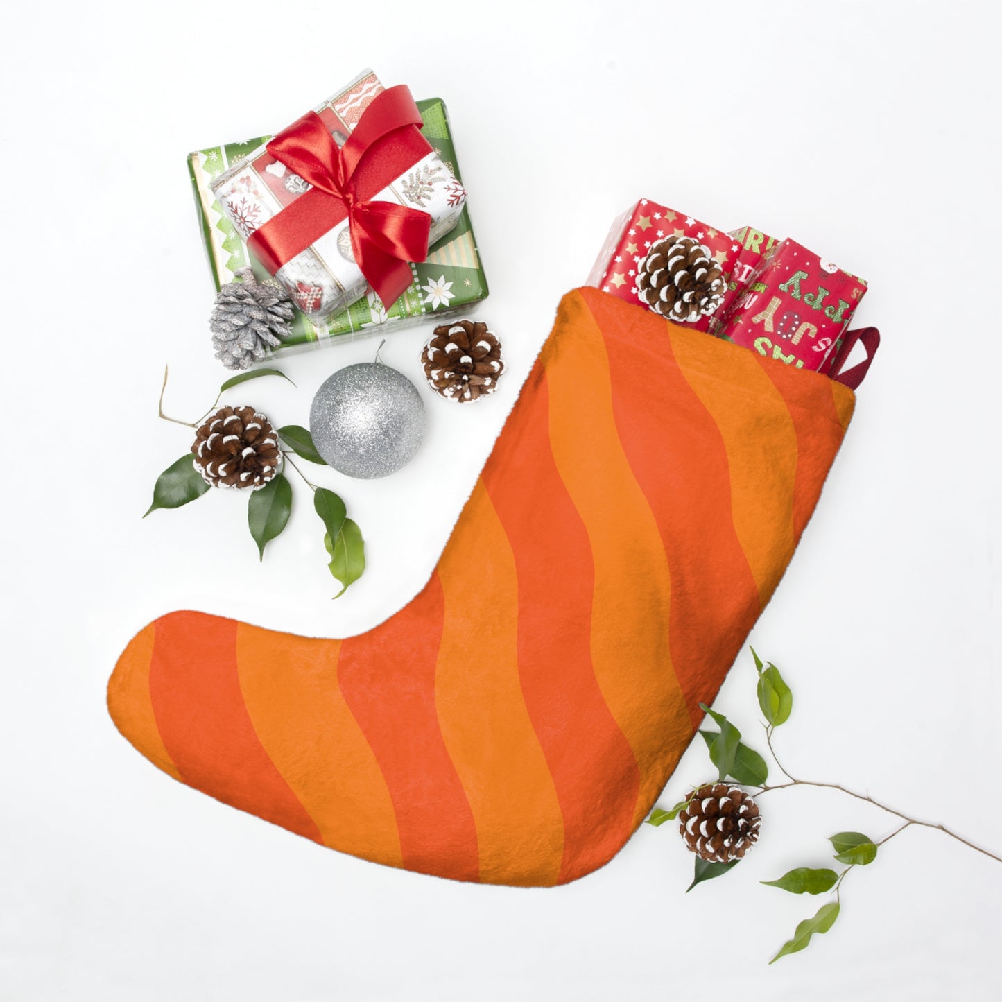 Christmas Stocking (Orange)