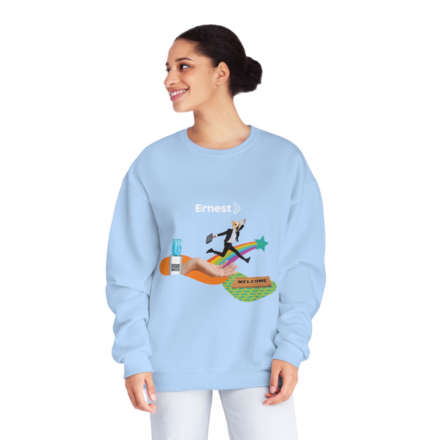 Ernest Crewneck Sweatshirt - Welcome