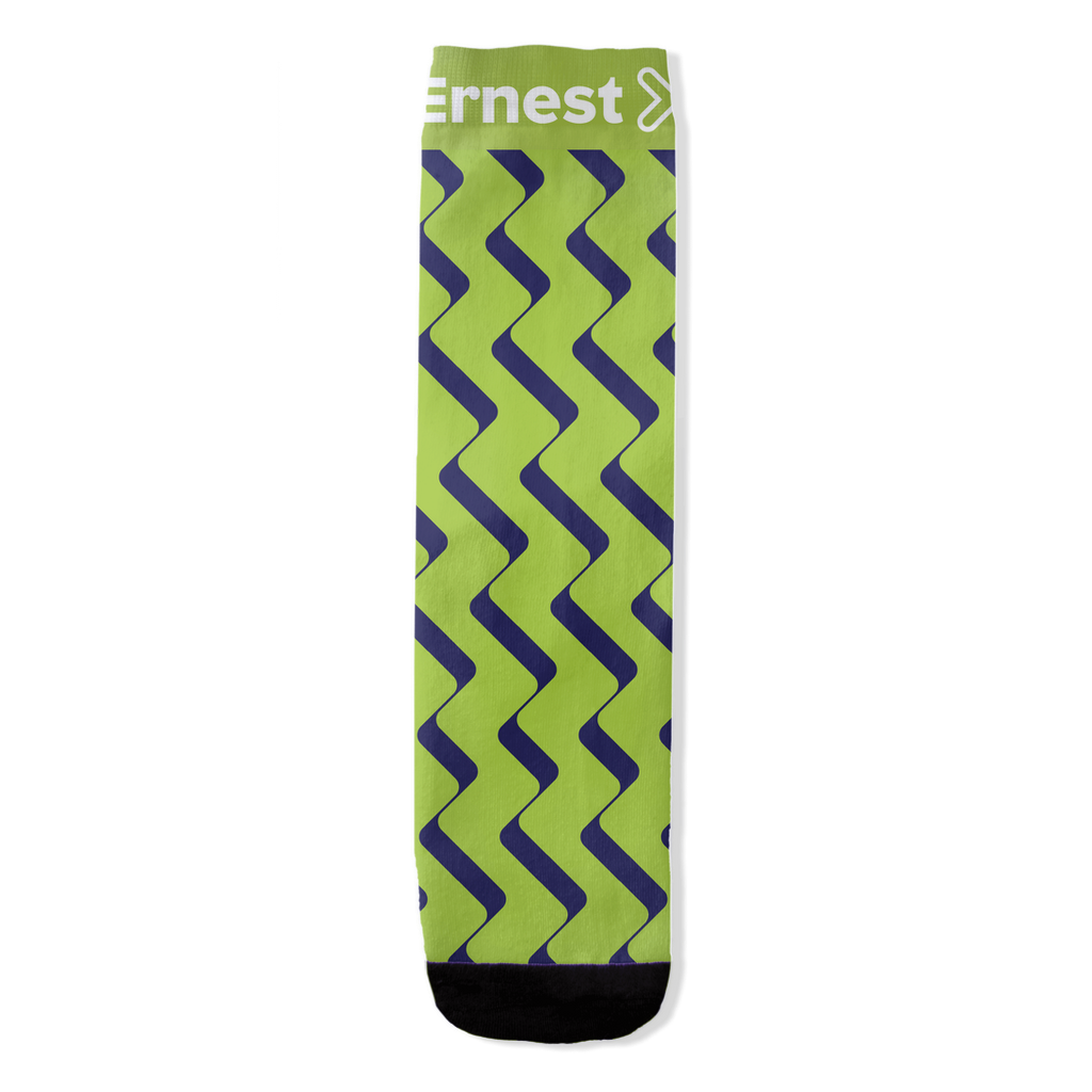 All-Over Print Socks (Green)