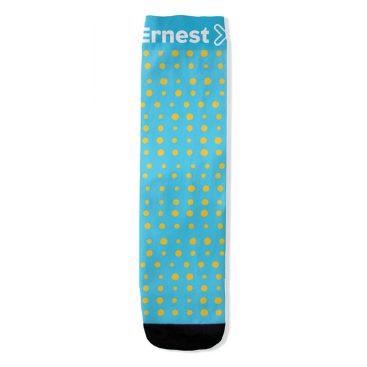 All-Over Print Socks (Light Blue)